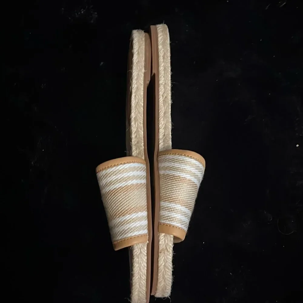 J. Crew Women's Tan Espadrille Sandals